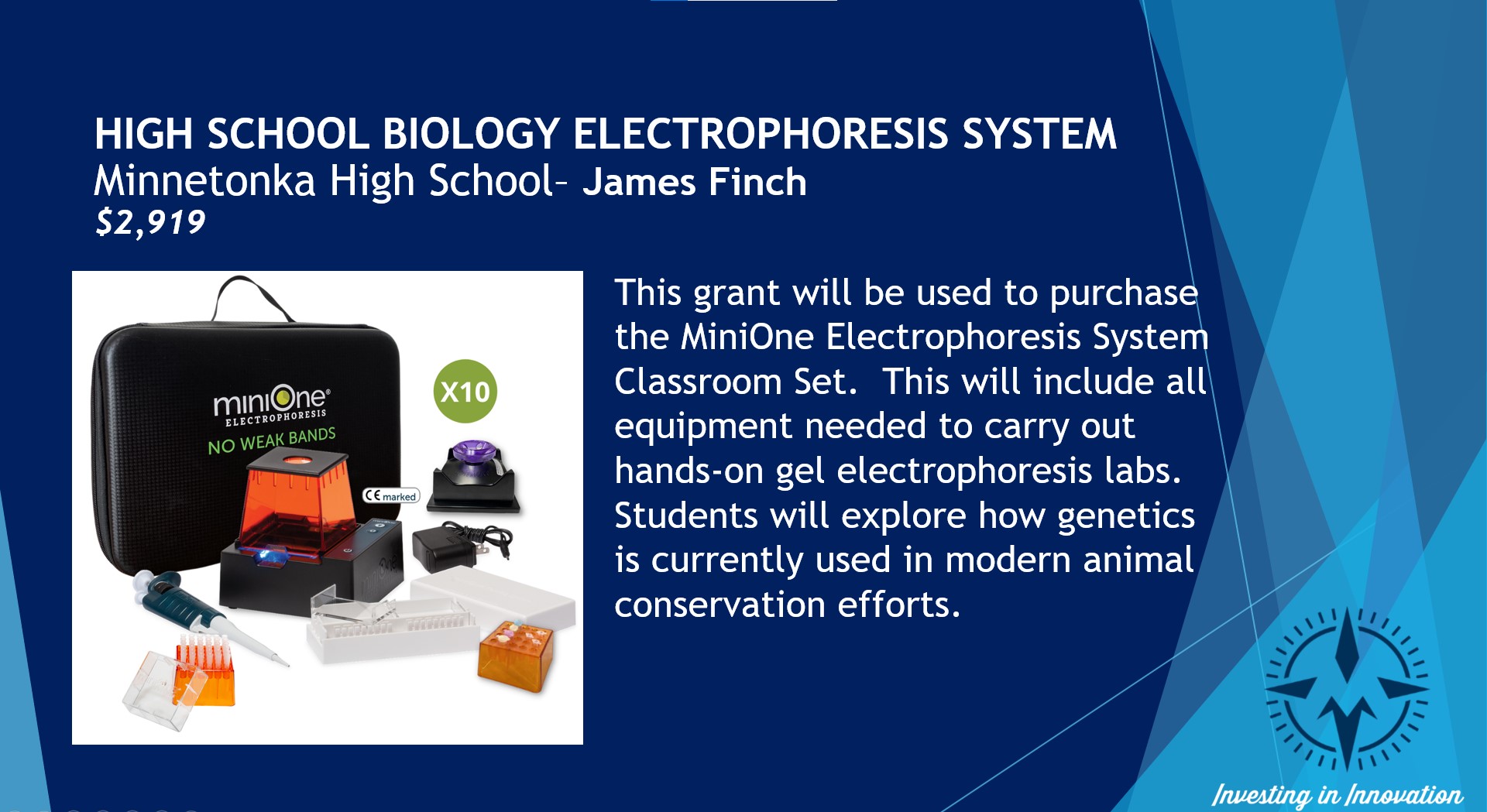 HS Biology Electrophoresis System